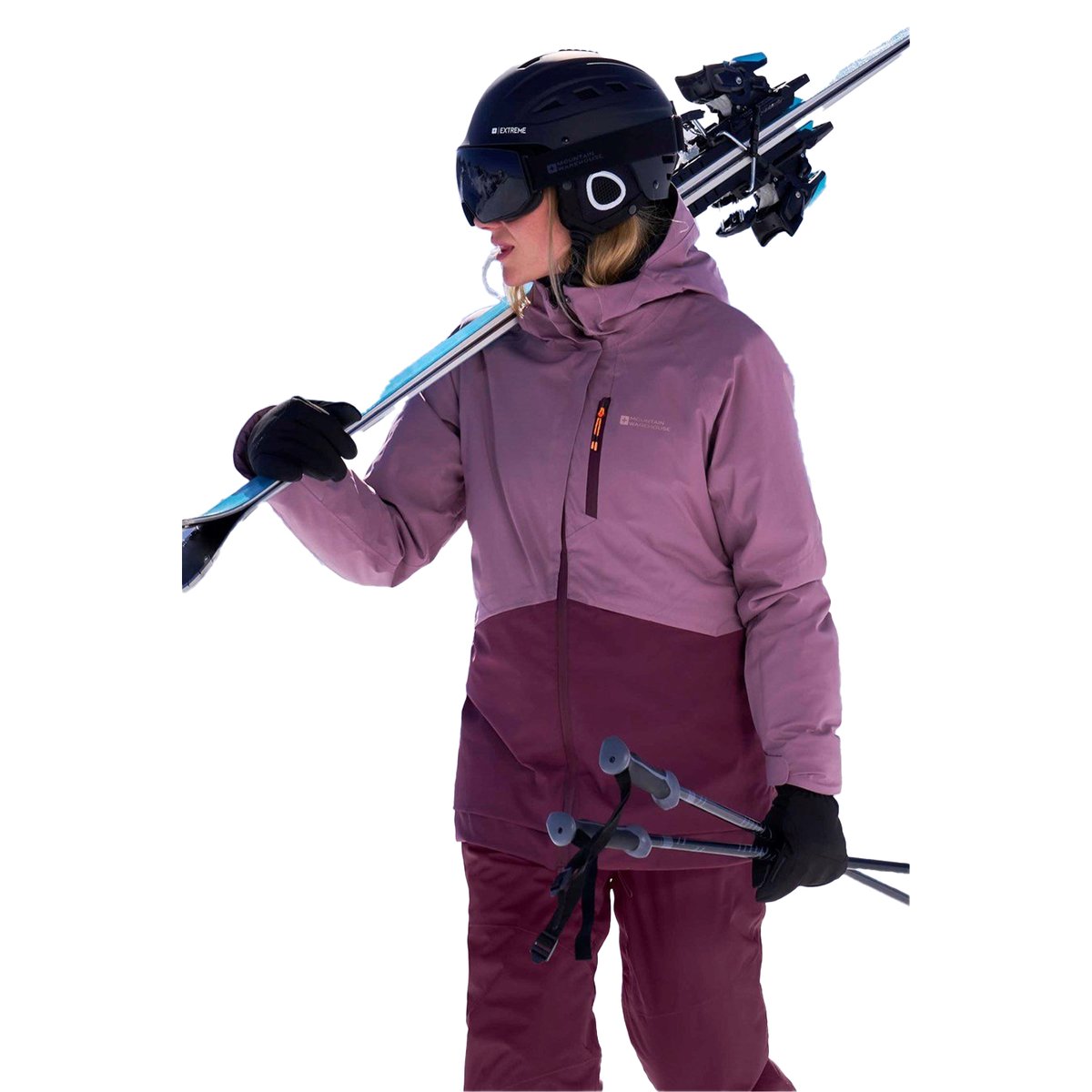 Blouson de ski ALPINE vieux violet, MOUNTAIN WAREHOUSE