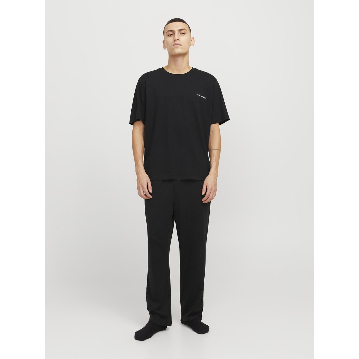 Ensemble Loungewear noire - black, JACK & JONES