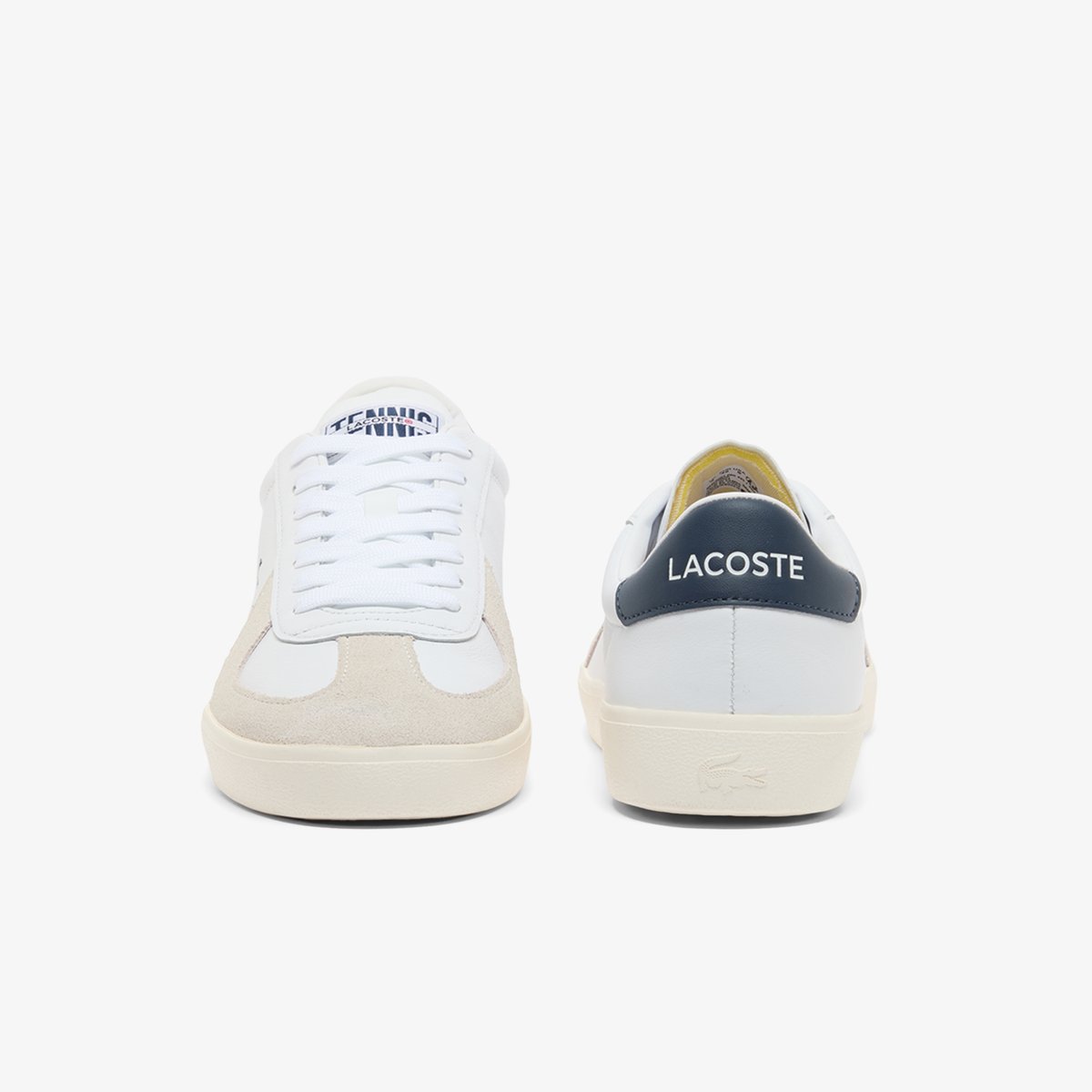 Sneakers Baseshot Pro homme en cuir blanc-042, LACOSTE