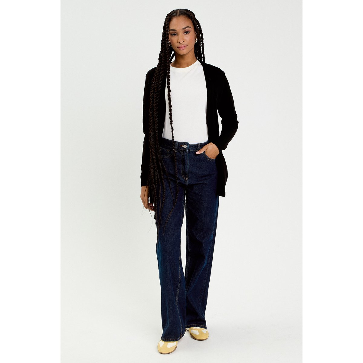 Gilet manches longues noir, CACHE CACHE