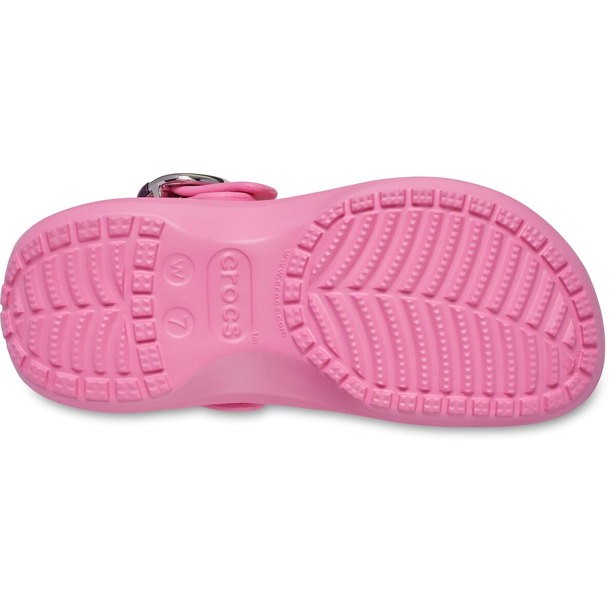 Sabots Classic Platform Dipped Buckle rose, CROCS