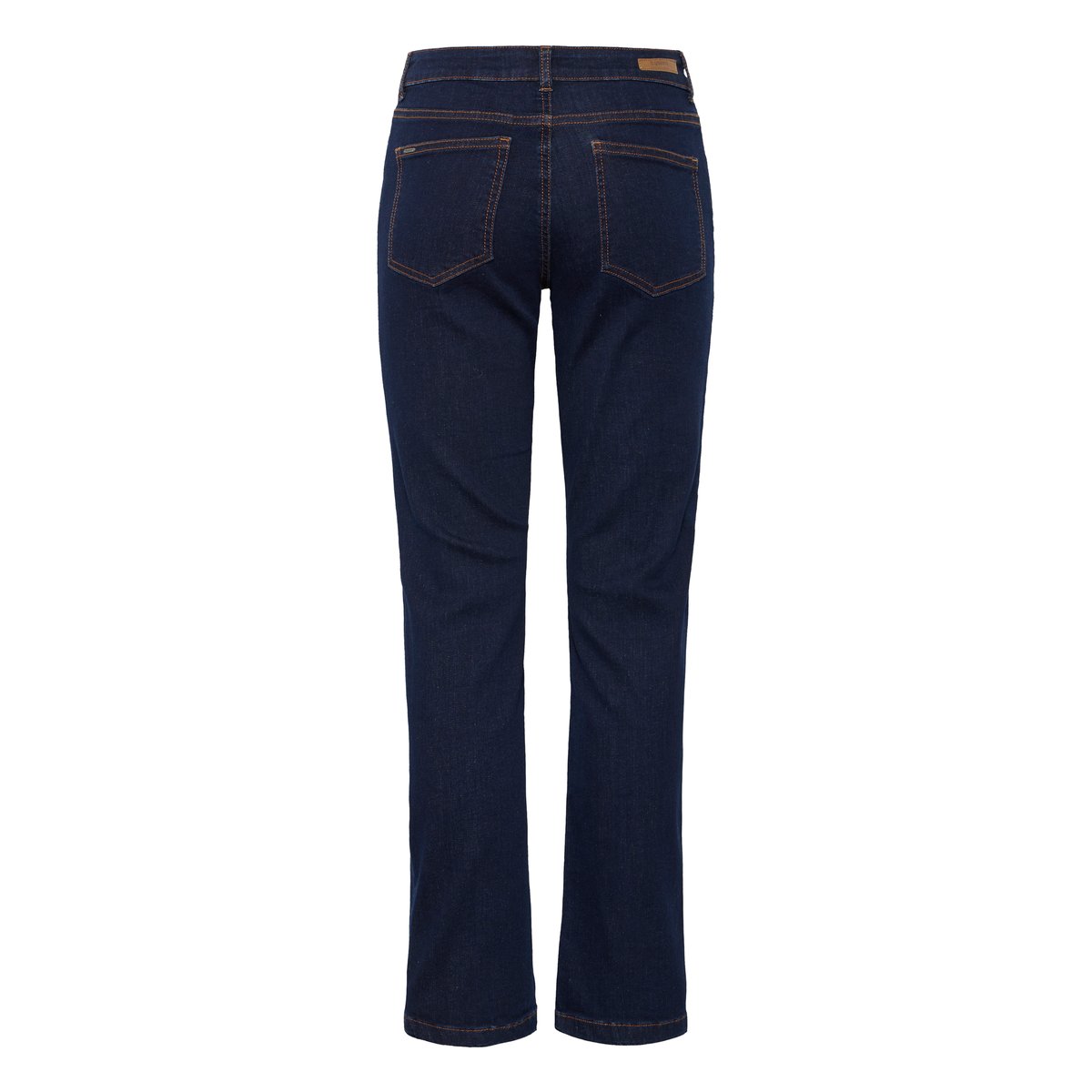 Jeans coupe classique, taille mi-haute bleu dark blue denim, B.YOUNG