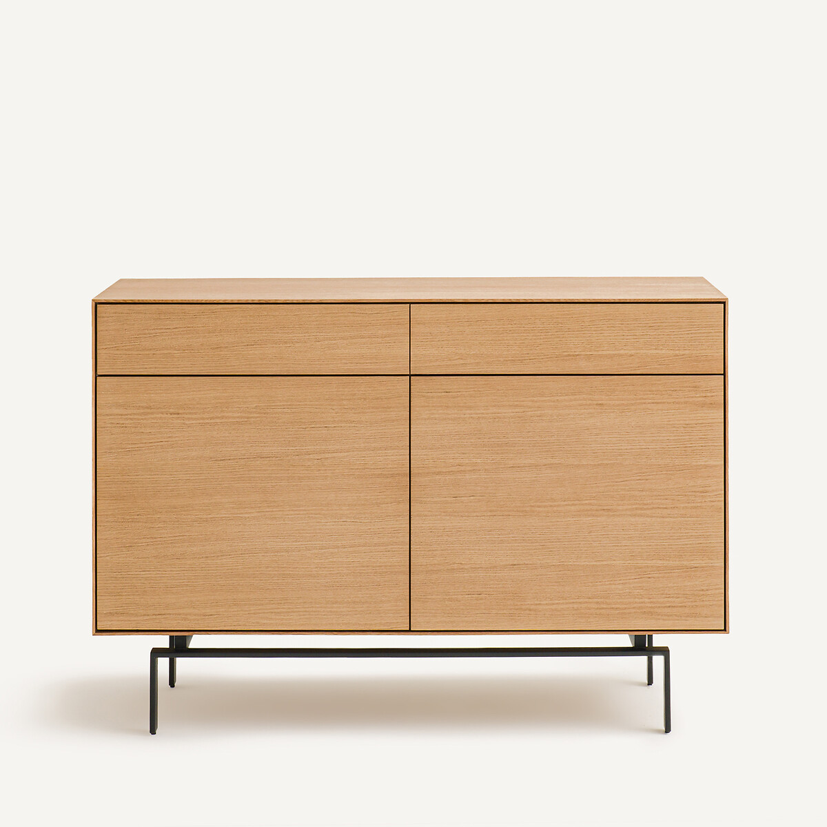 Mueble de entrada, zapatero, Oreko roble natural, AM.PM