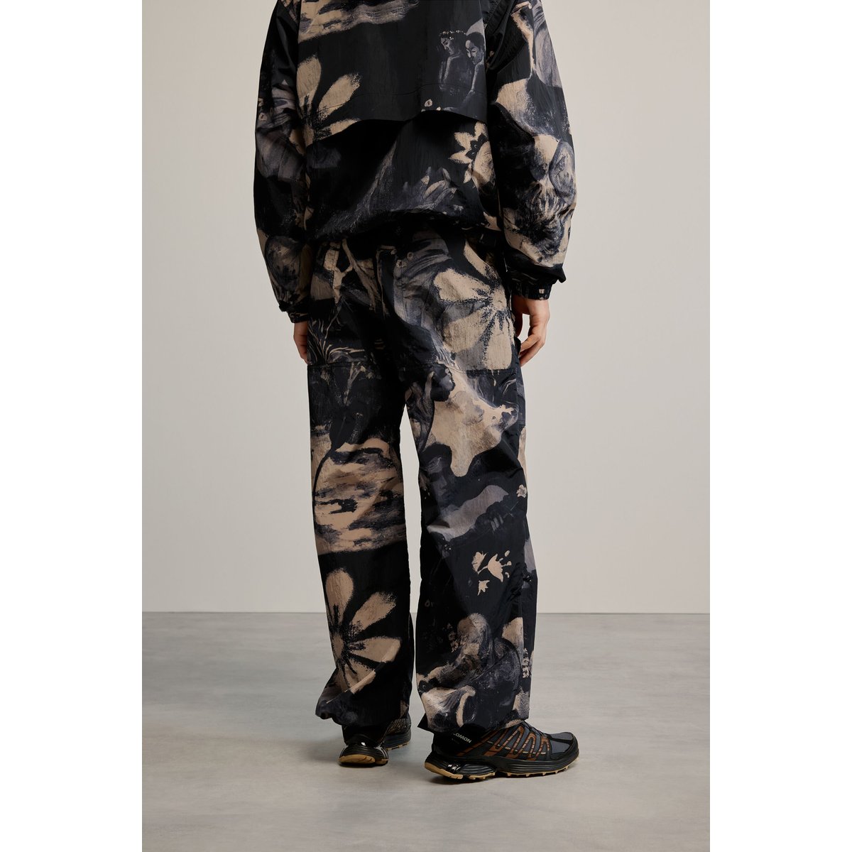 Pantalon long imprimé gris, DESIGUAL