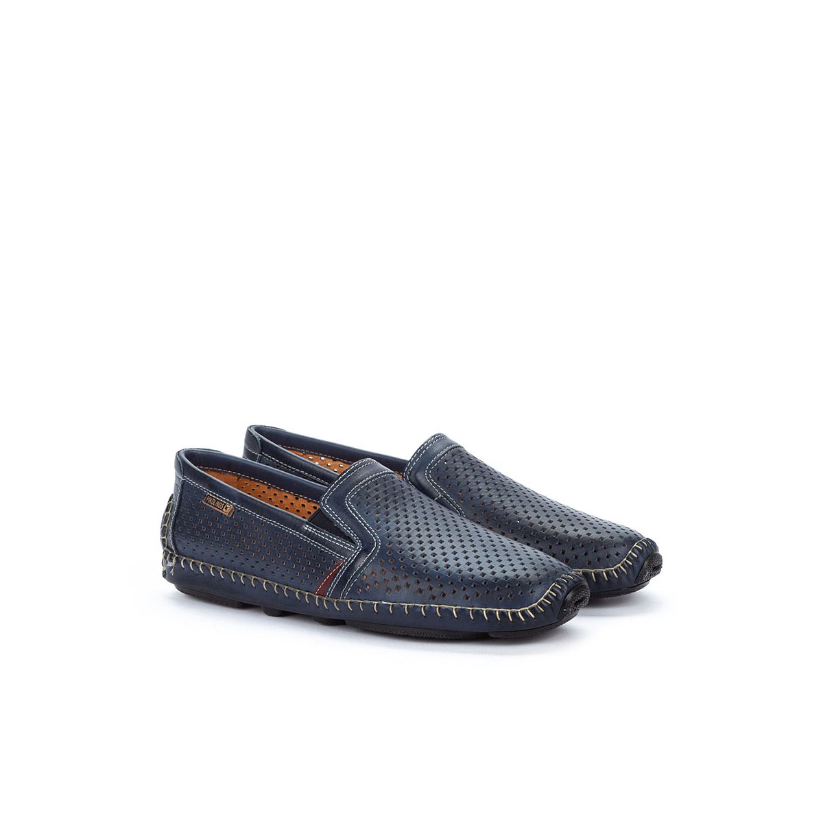 Mocassins cuir Jerez blue, PIKOLINOS