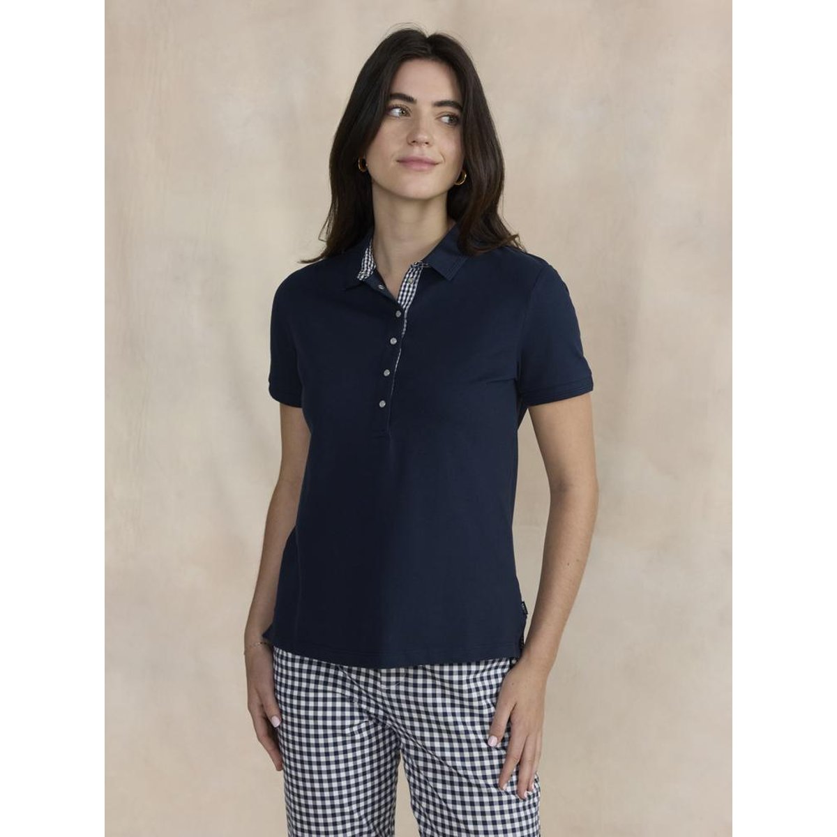 Polo manches courtes LIZZIPOL navy, TBS