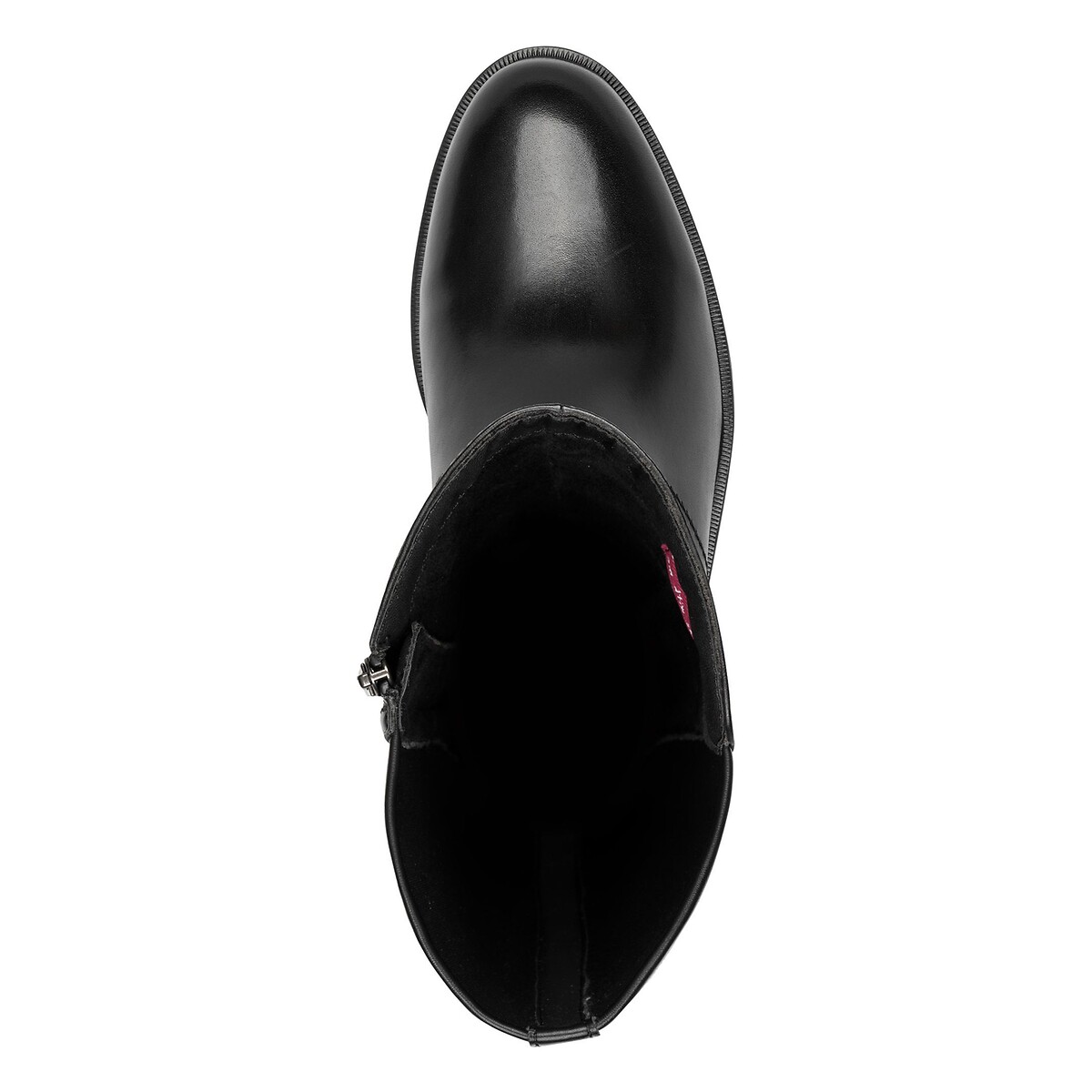 Botas rasas para panturrilhas largas preto , TAMARIS