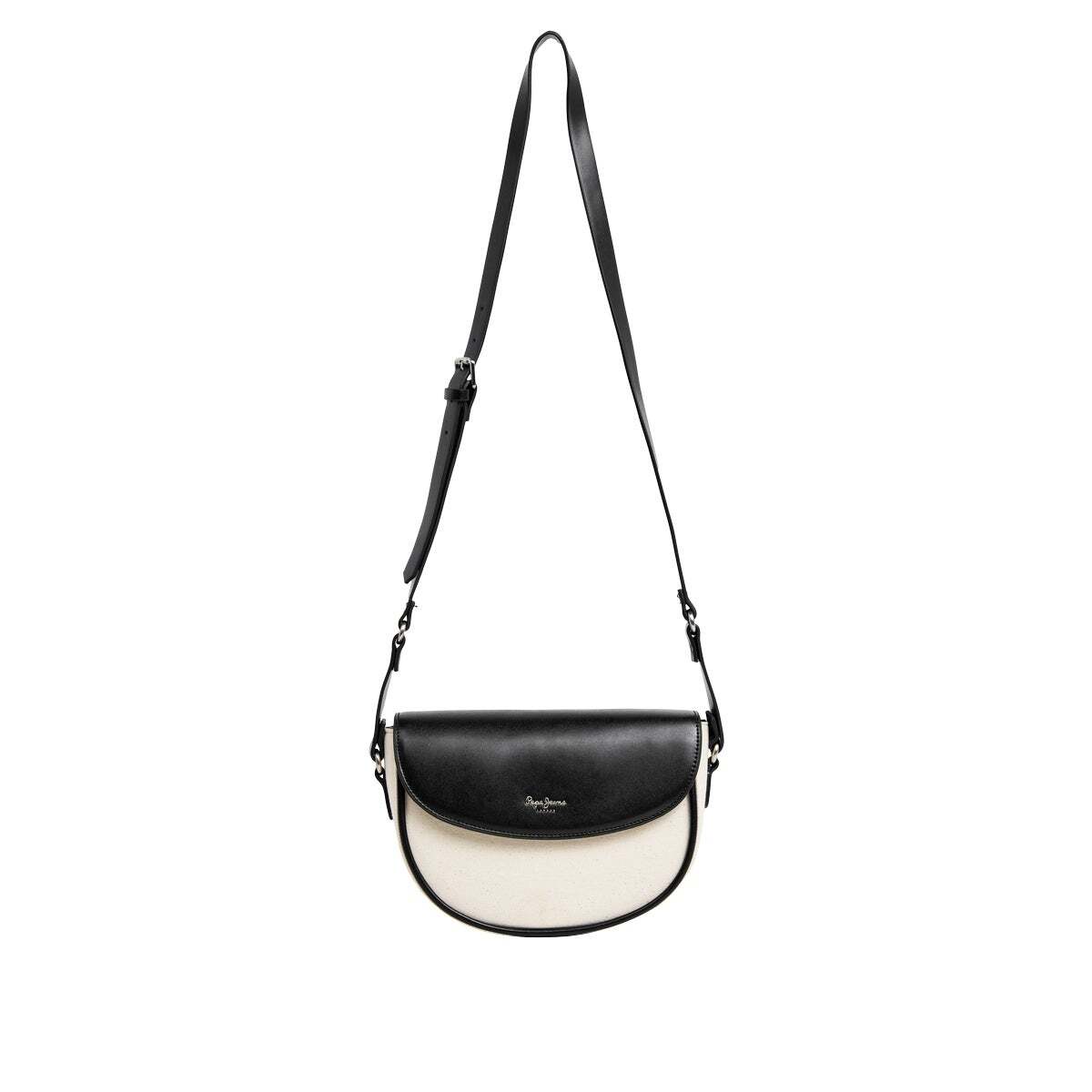 Sac Bandoulière Combiné Avec Rabat noir, PEPE JEANS