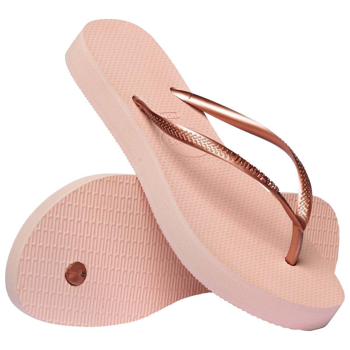 Infradito con zeppa SLIM PLATFORM rosa, HAVAIANAS