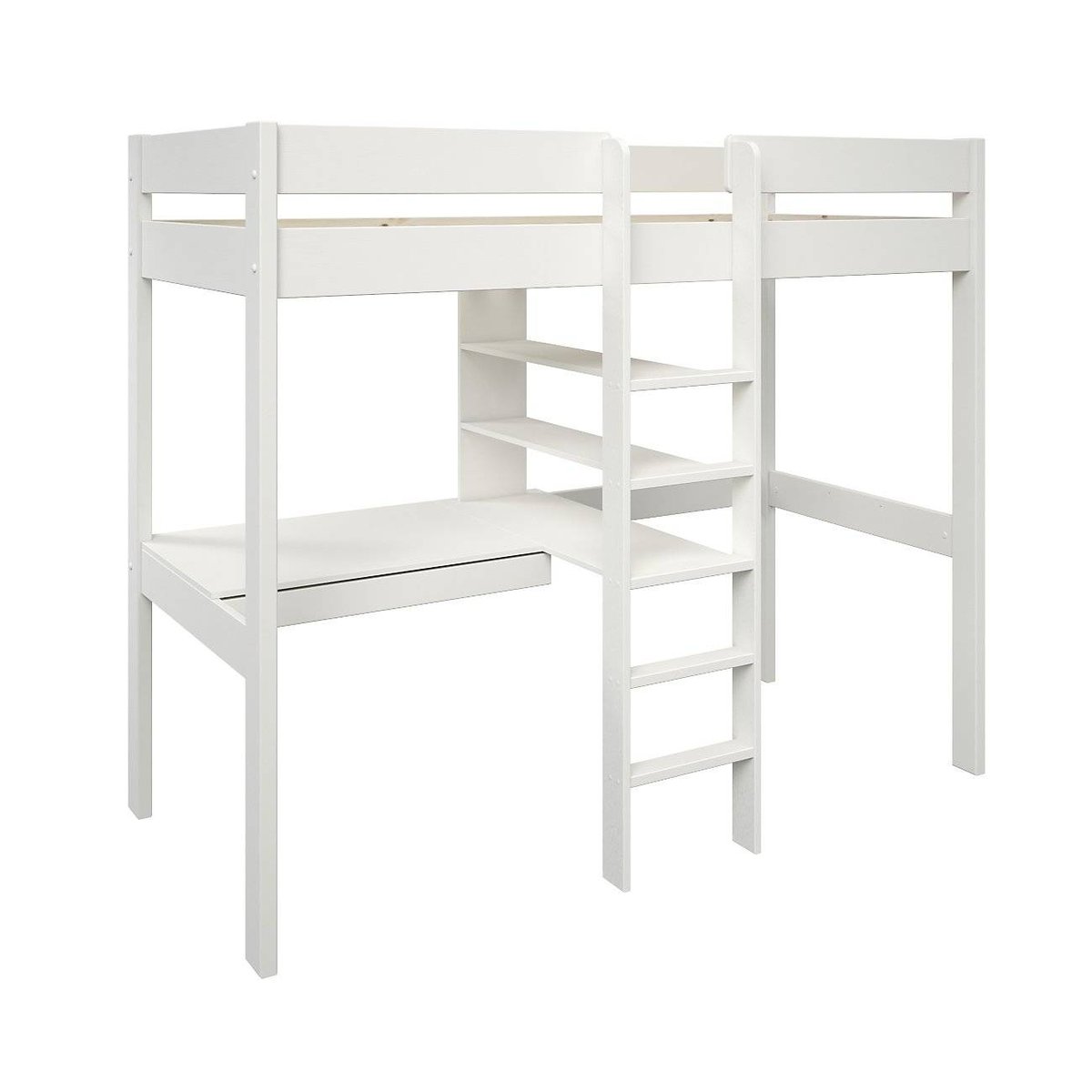 Lit mezzanine + fauteuil extensible - TIM naturel, CAMIF