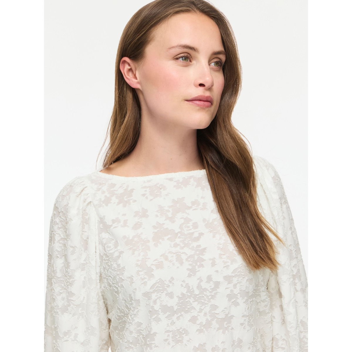 Top Manches 3/4 blanc - snow white1, VILA