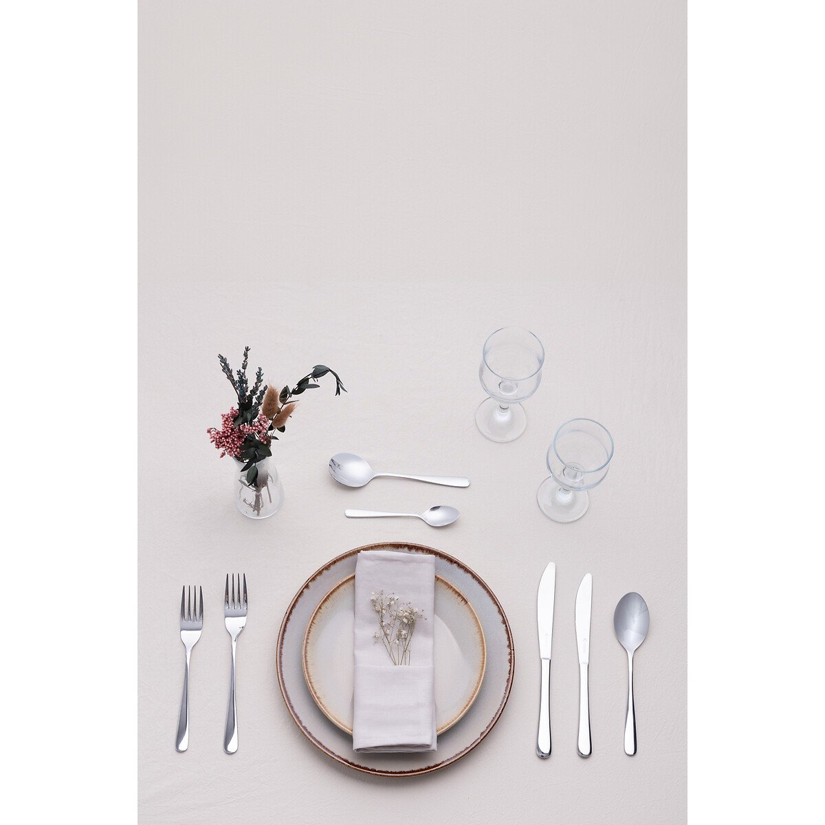 42-Piece Savannah Stainless Steel Cutlery Set stainless steel, VINERS