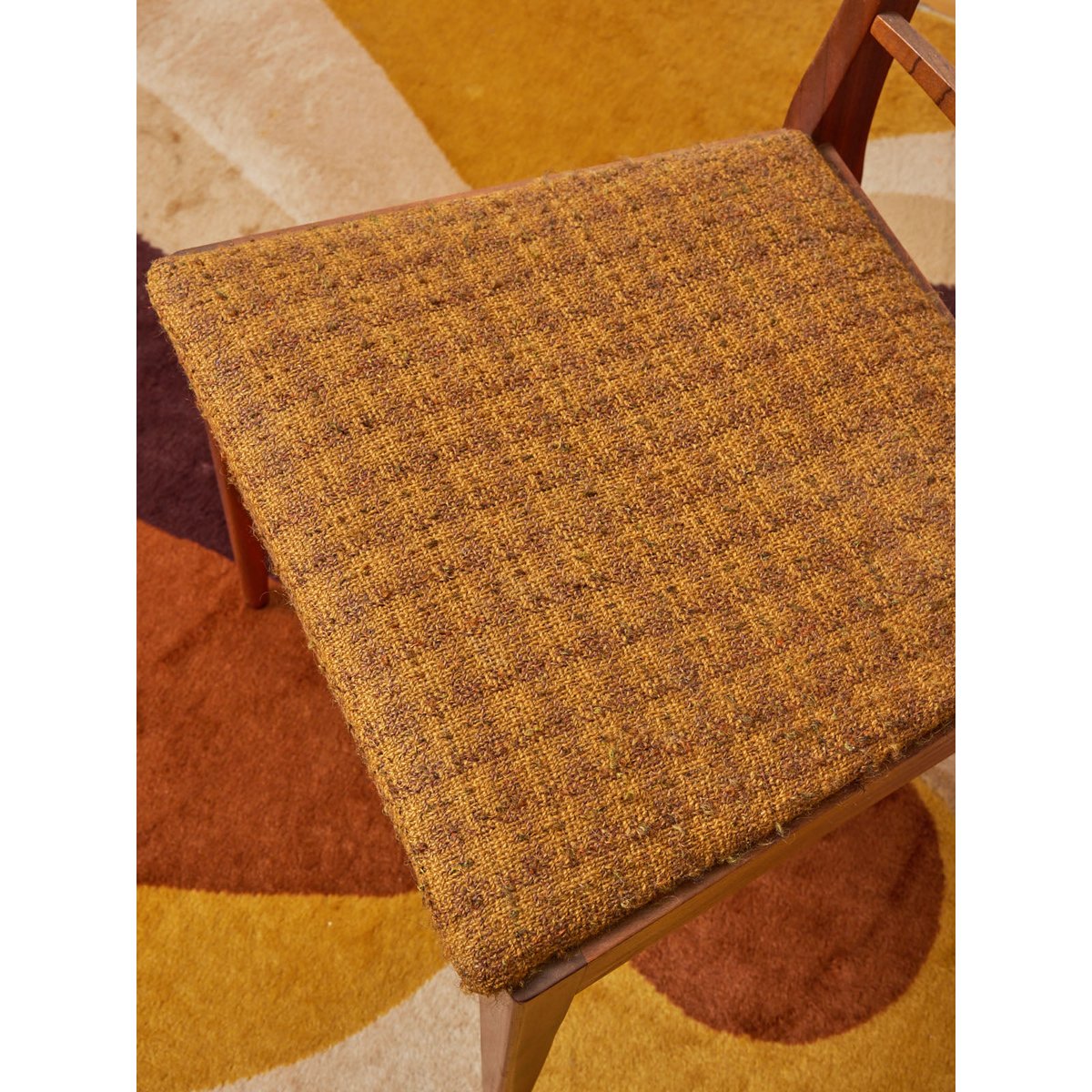 Lot de chaises scandinaves en bois Alma N°1206 - Bon état bois clair, DEBONGOUT
