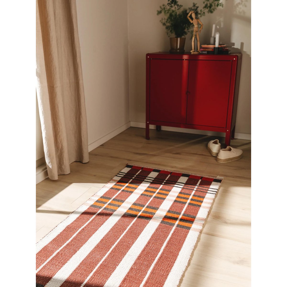 Tapis de couloir LEANDER marron, BENUTA