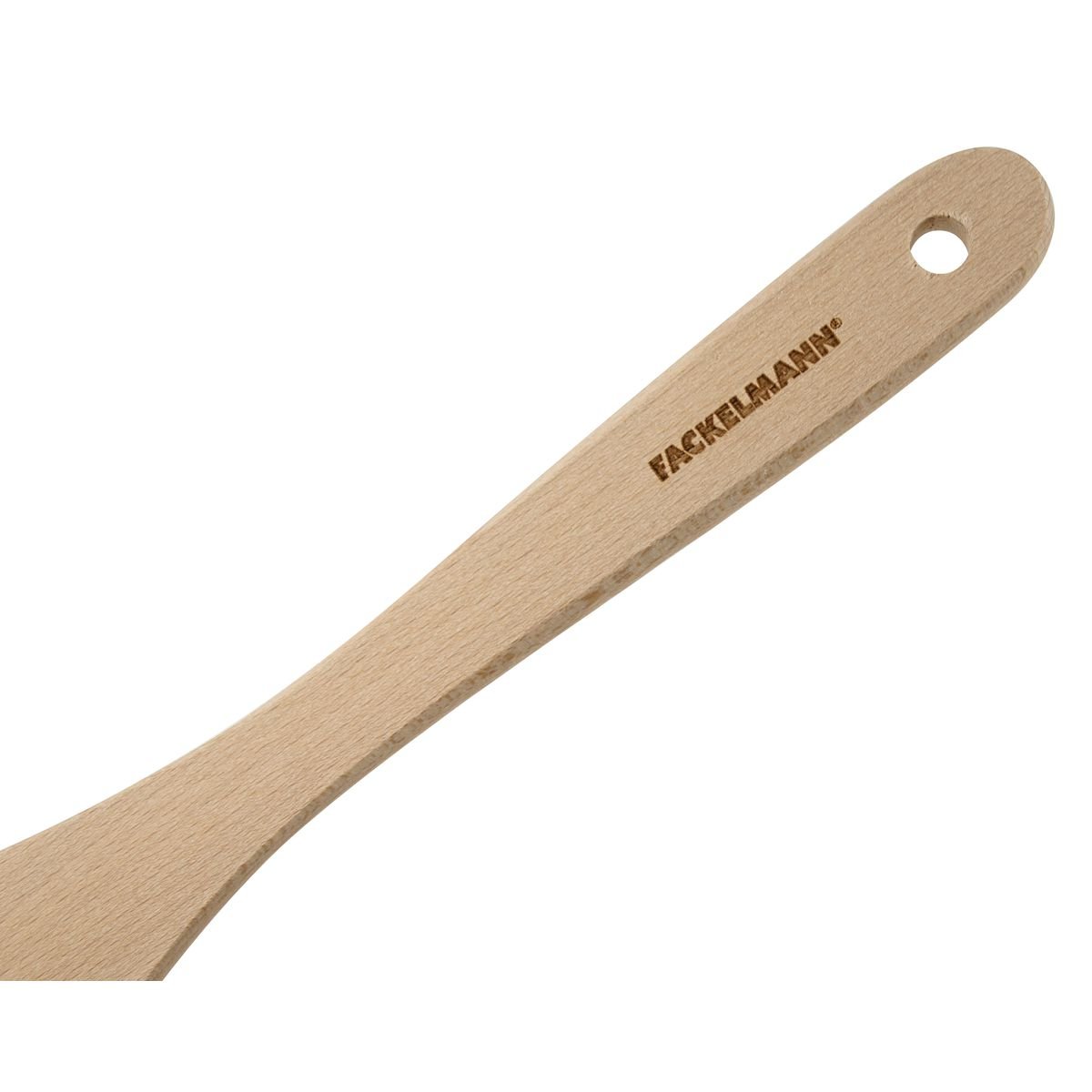 Set de 2 ustensiles de cuisine spatule NATURE bois brun, FACKELMANN