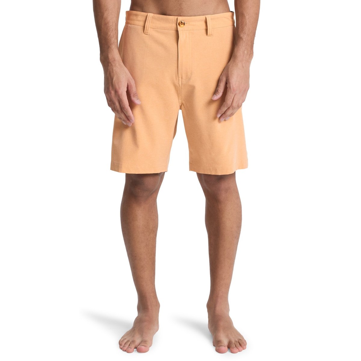 Boardshort Amphibian UNION HEATHER AMPH 19" marron khaki heather, QUIKSILVER