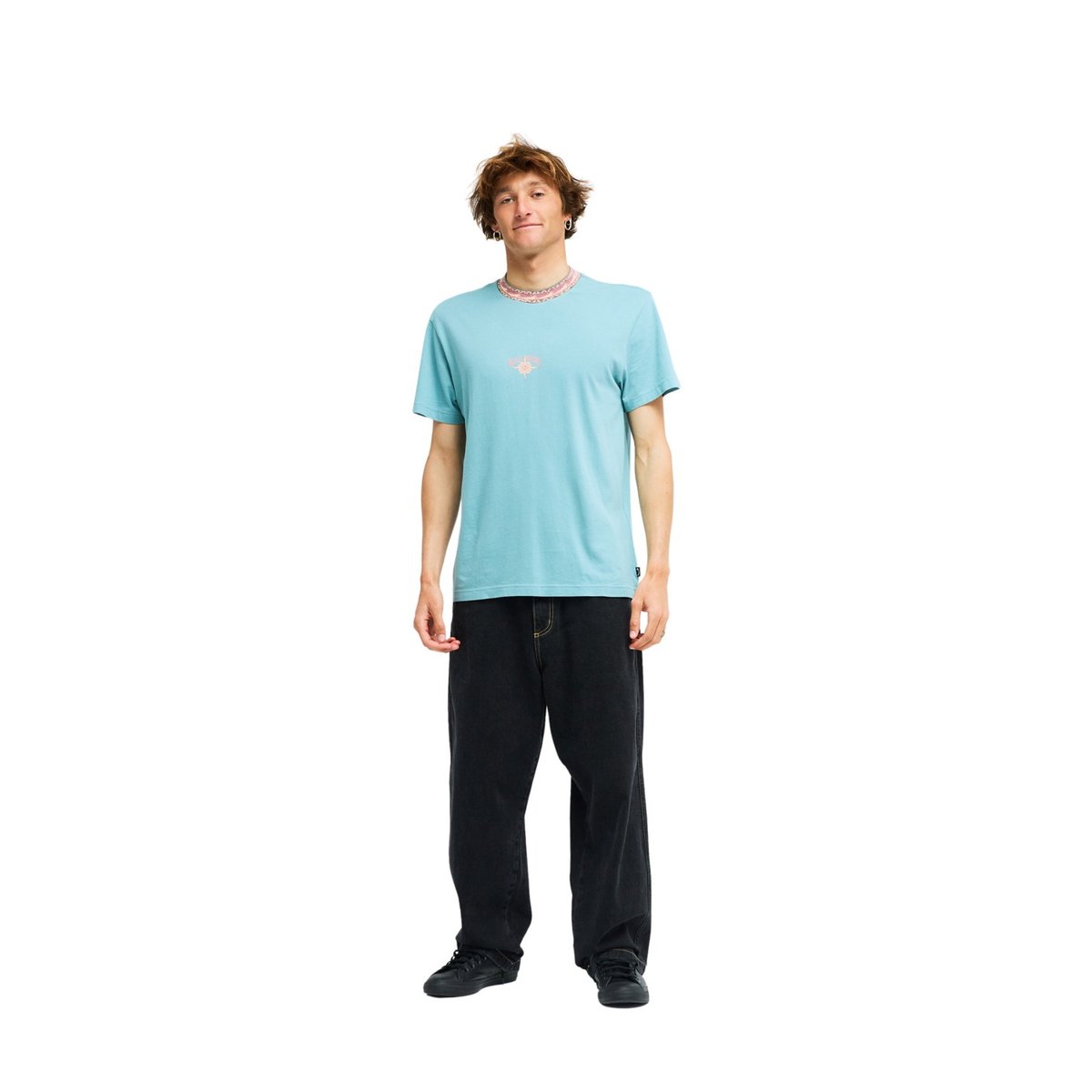 Haut manches courtes TRIBAL vert blue haze, BILLABONG