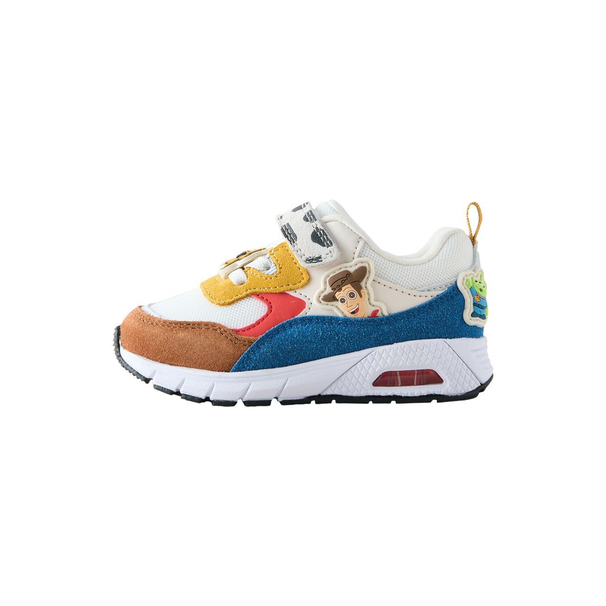 Baskets à lacets et scratch toy story naturel, NEXT