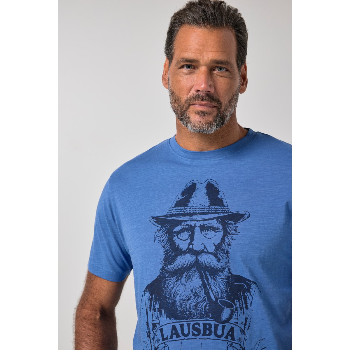 T-shirt d'inspiration bavaroise bleu, JP1880