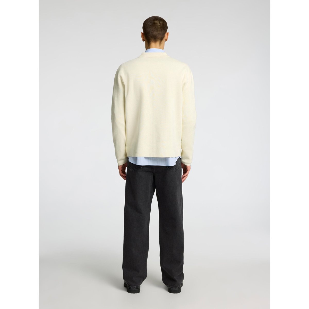 Jean Loose Fit black denim, SELECTED