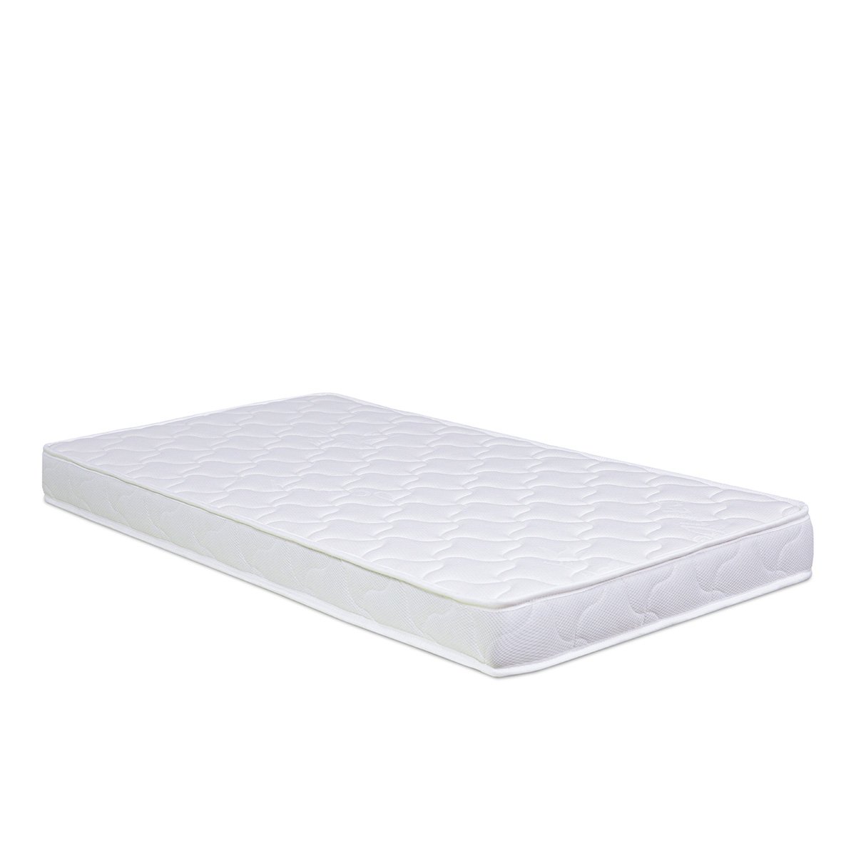 Matelas Mousse Baby Bamboo 70x140 cm blanc, MINEA