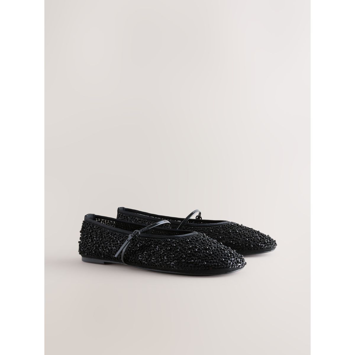 Babies ornées de perles forever comfort® noir, NEXT