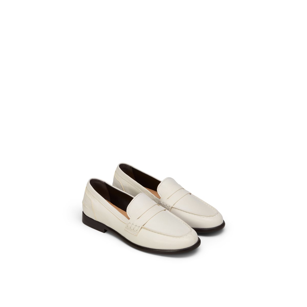 Penny-Loafer modèle Fiona en cuir de chèvre naturel nature, MARC O'POLO