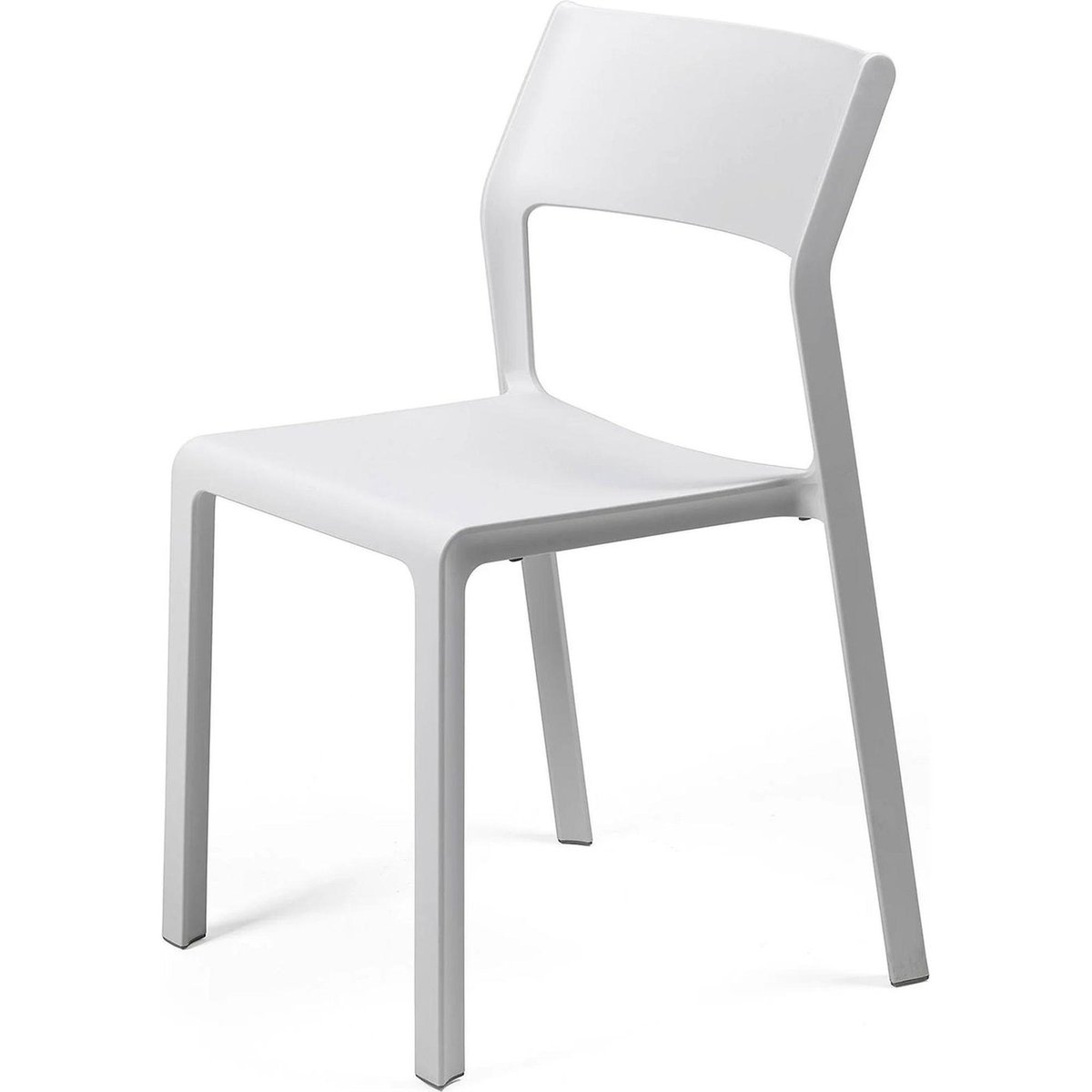 Chaise de jardin empilable design TRILL gris, RECOLLECTION