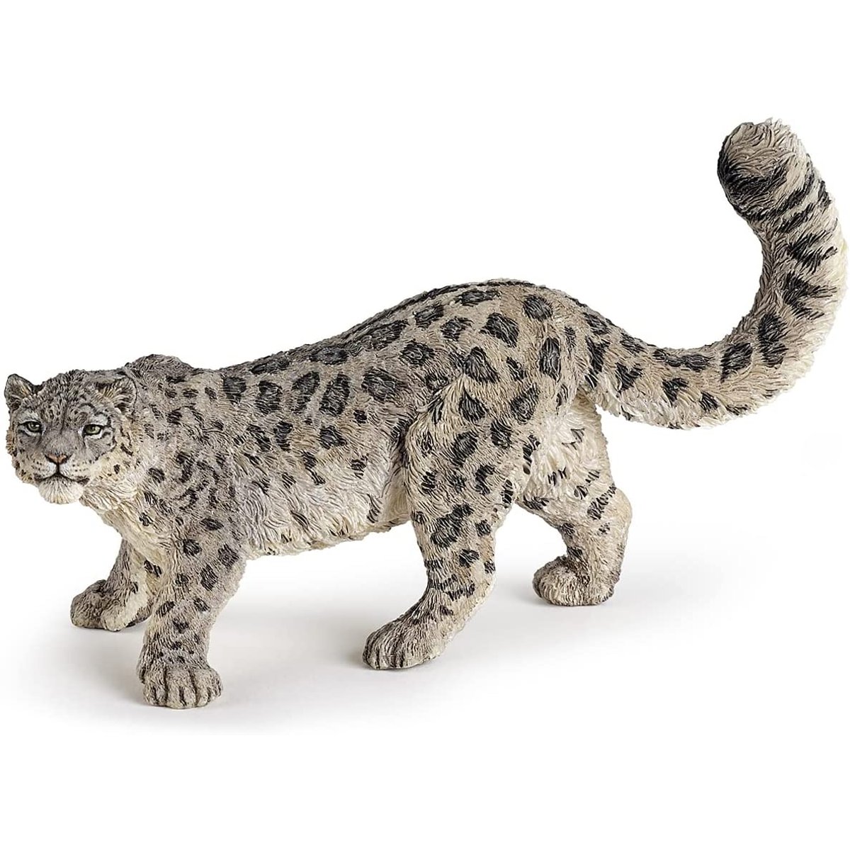 Figurine Léopard des neiges gris, PAPO