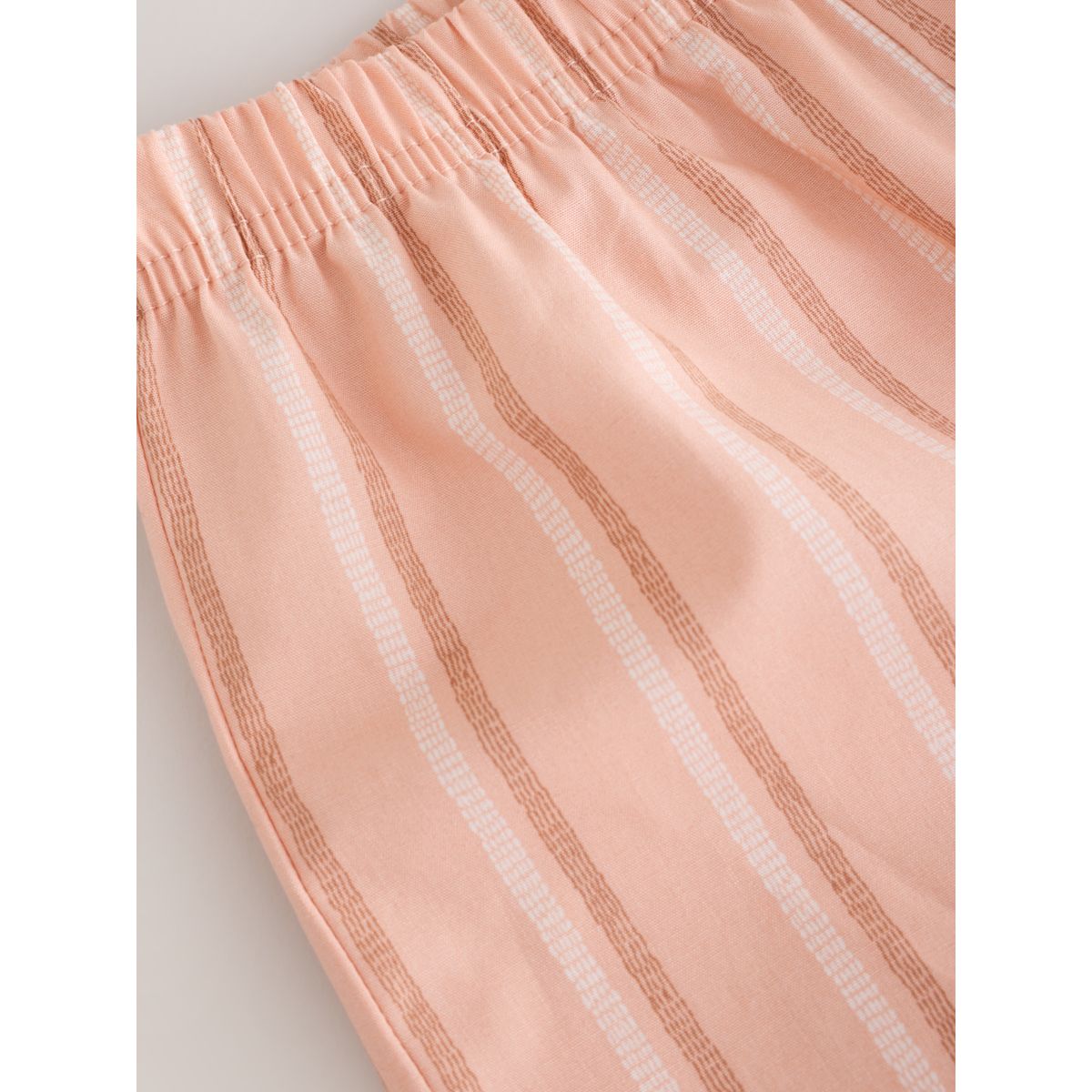 Pyjama large tissé, lot de 2 rose/oatmeal, NEXT