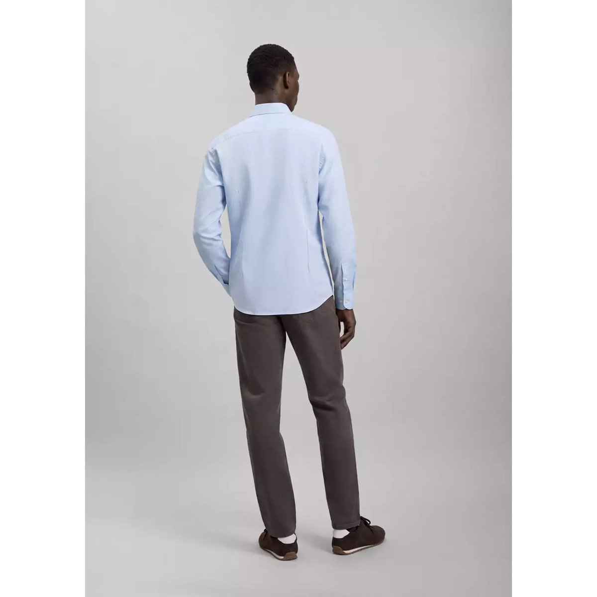 Chemise en coton bleu ciel, MANGO TEEN