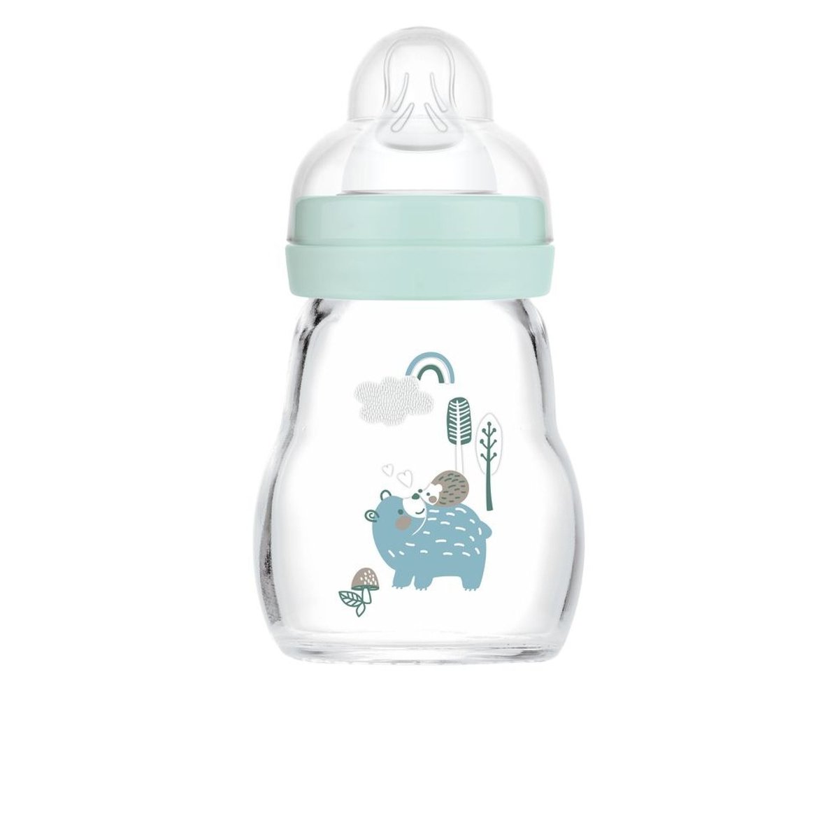 Biberon verre 170 ml aqua, MAM