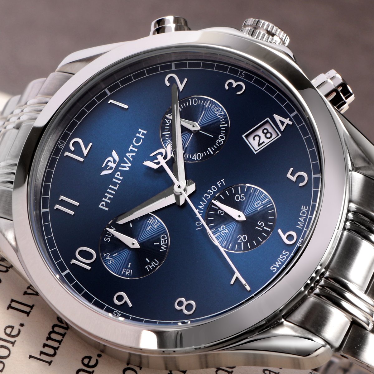 Montre-chronographe BLAZE bleu, PHILIP WATCH