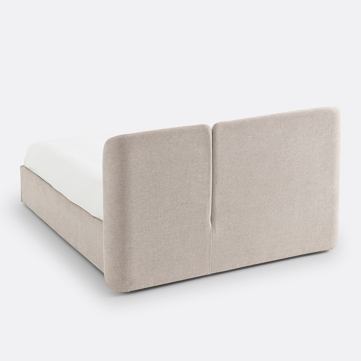 Lit coffre avec sommier relevable, Molona beige, LA REDOUTE INTERIEURS