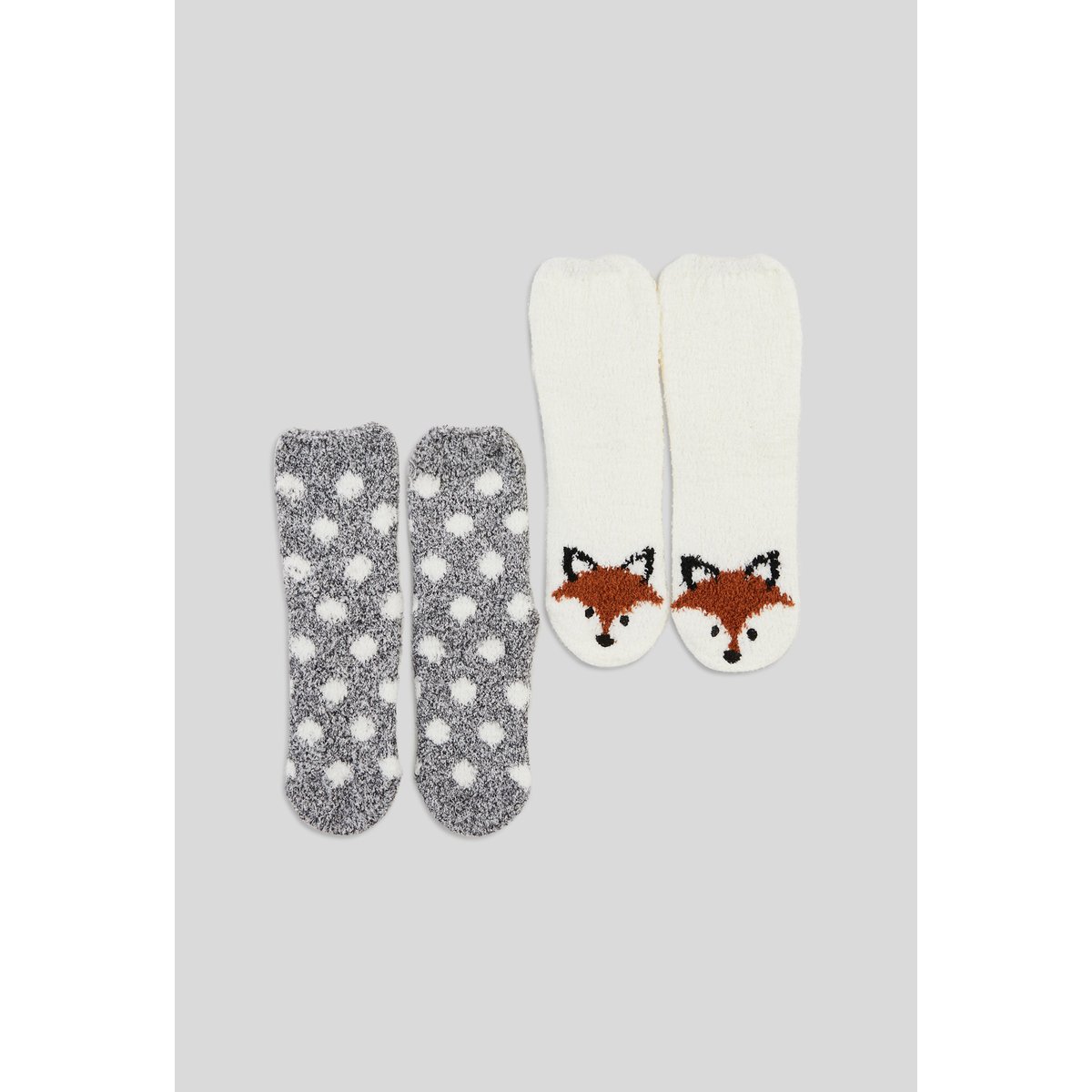 Lot de 2 chaussettes ecru, MONOPRIX KIDS