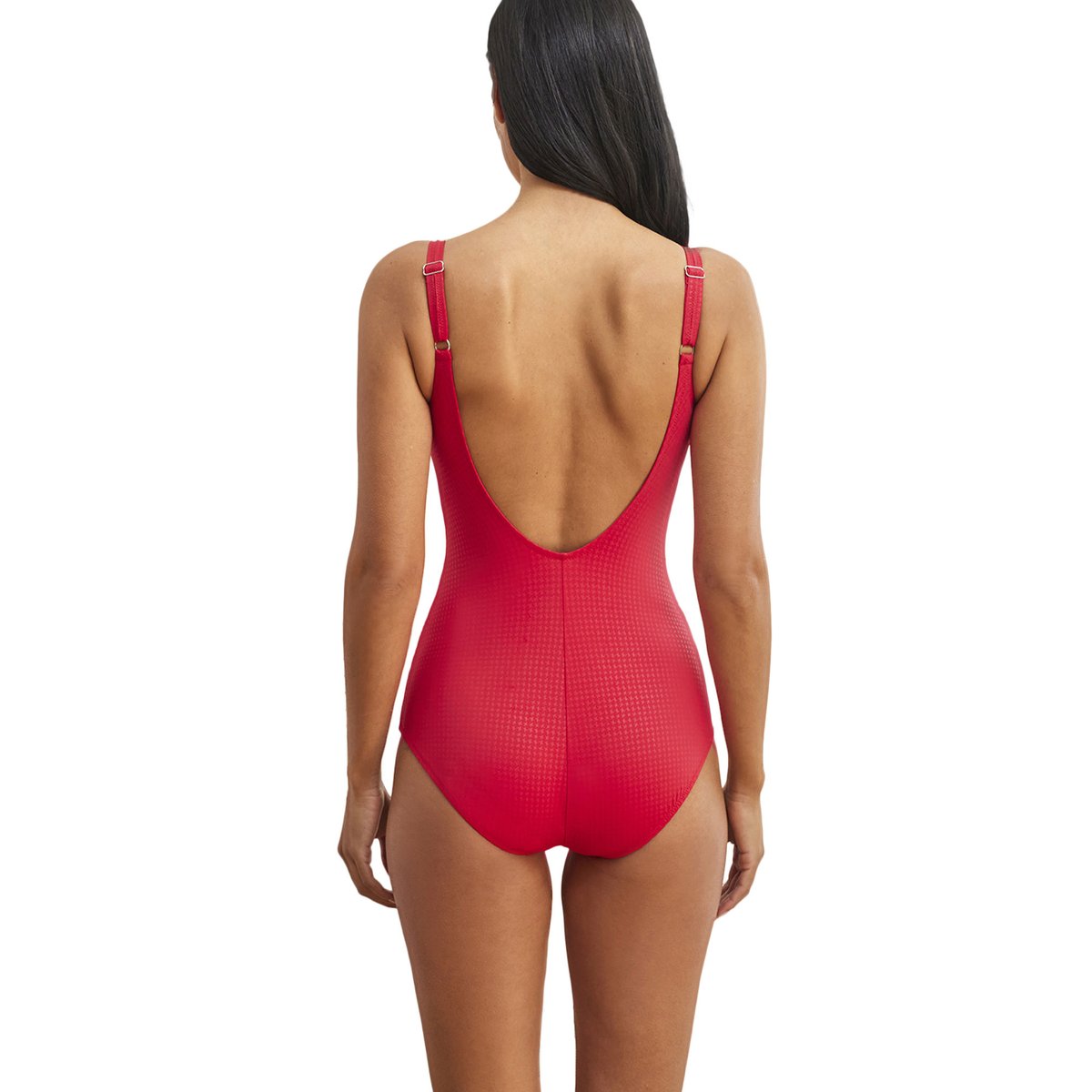 Maillot de bain une pièce shapewear préformé Manhattan rouge, SELMARK MARE