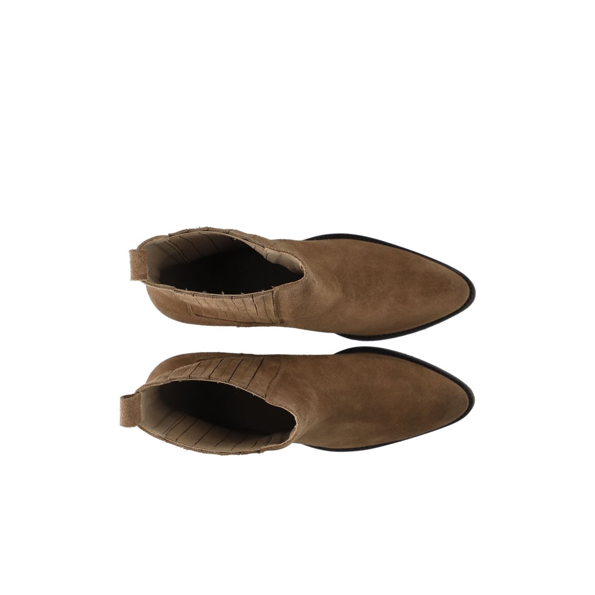 Bottes À Talons sand, BIANCO