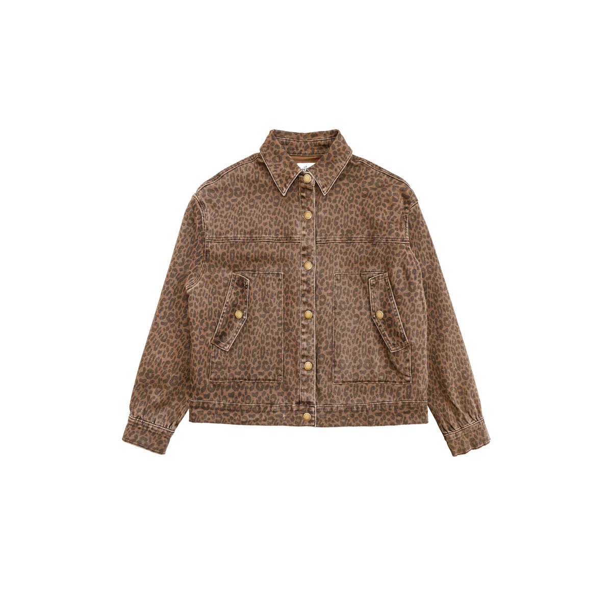 VESTE imprimé animalier VARA 08-leopard, LA PETITE ETOILE