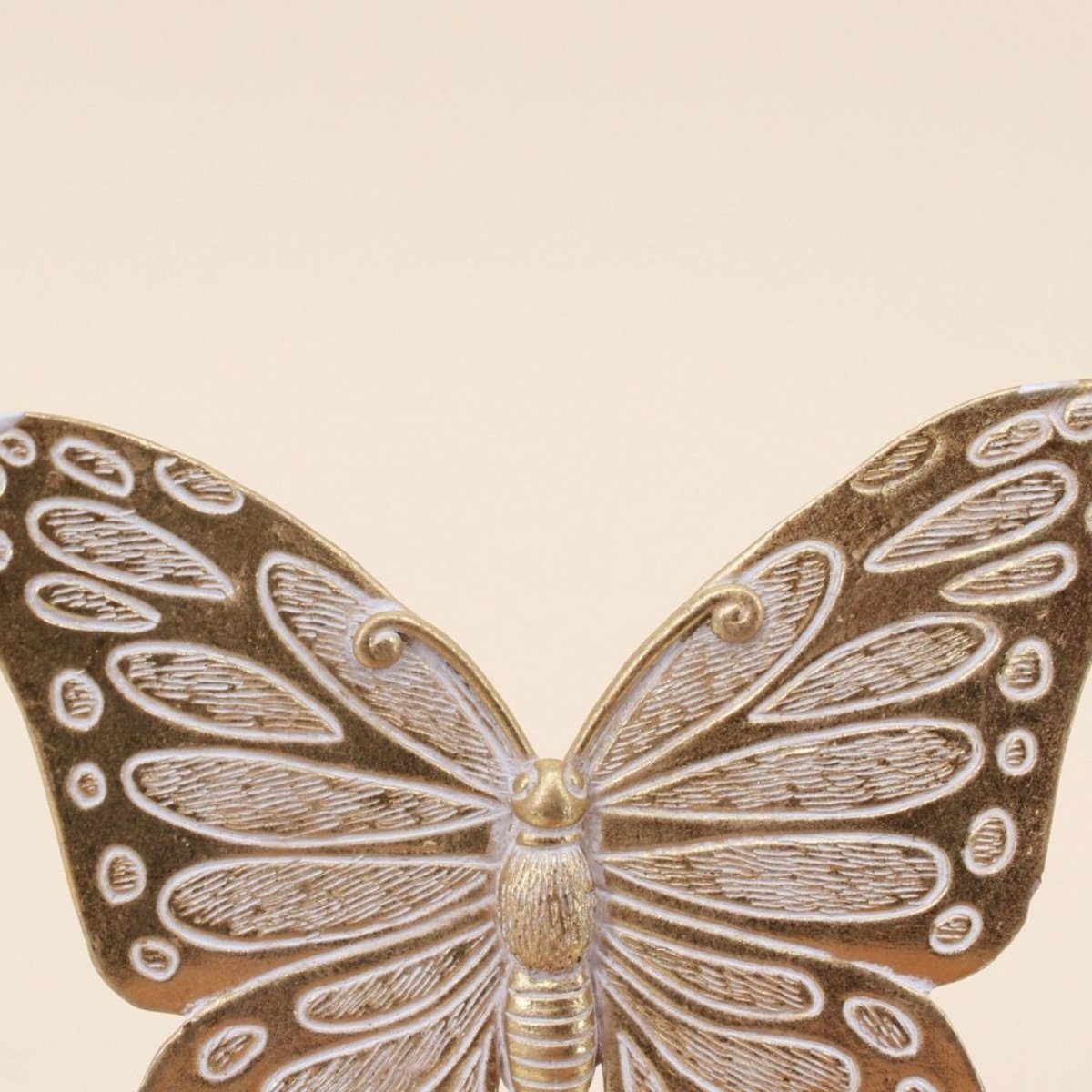 Set de 2 patères papillons dorés doré, ORNAMI
