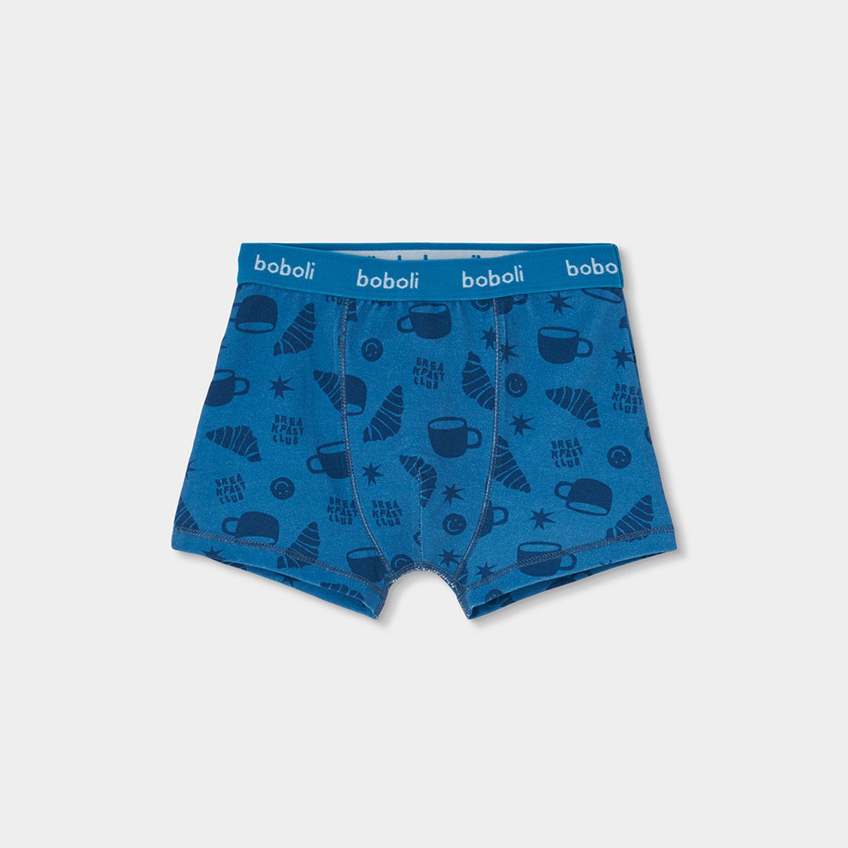 Lot 3 boxers imprimé rayures et croissants multicolore, BOBOLI