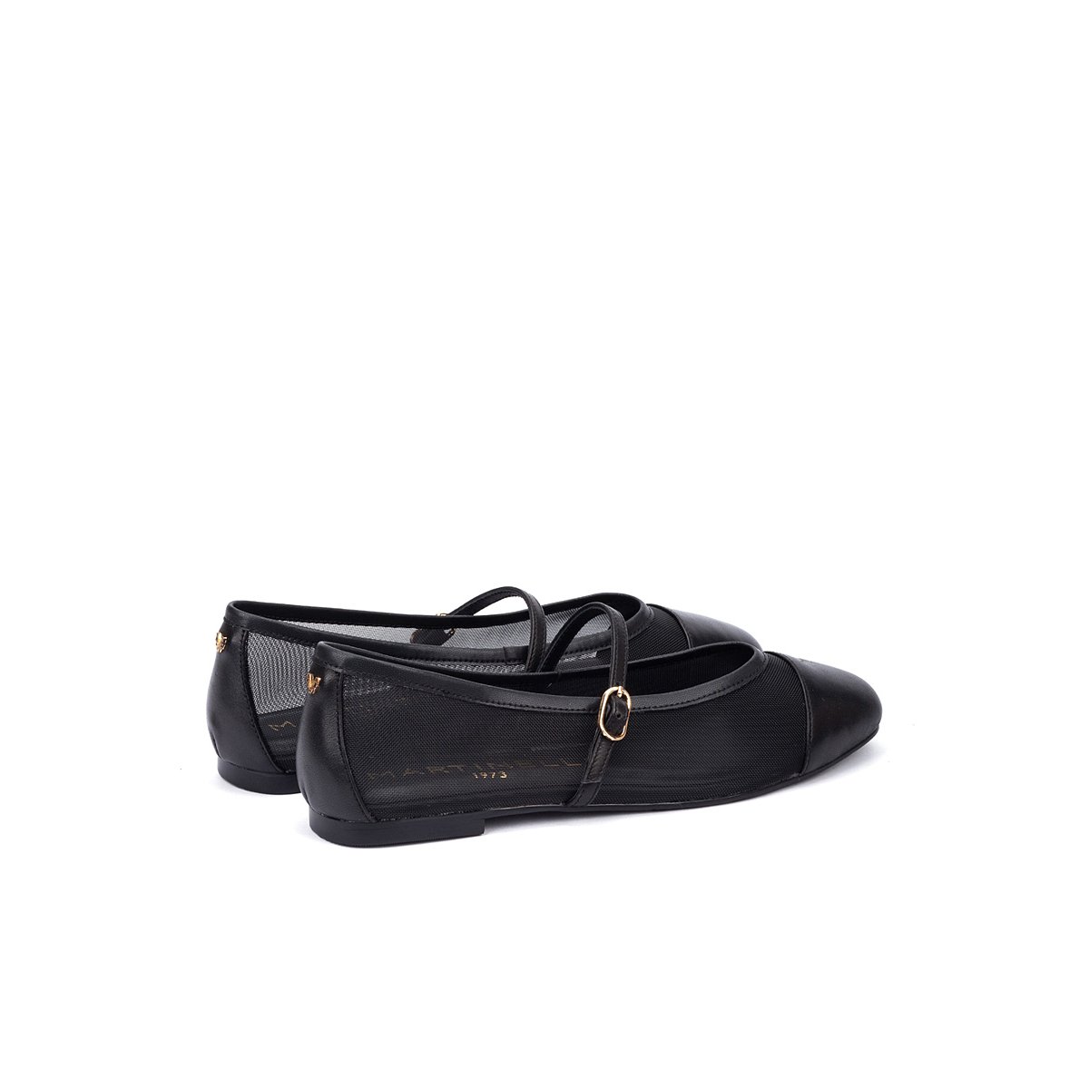 Ballerines cuir Lariana black, MARTINELLI