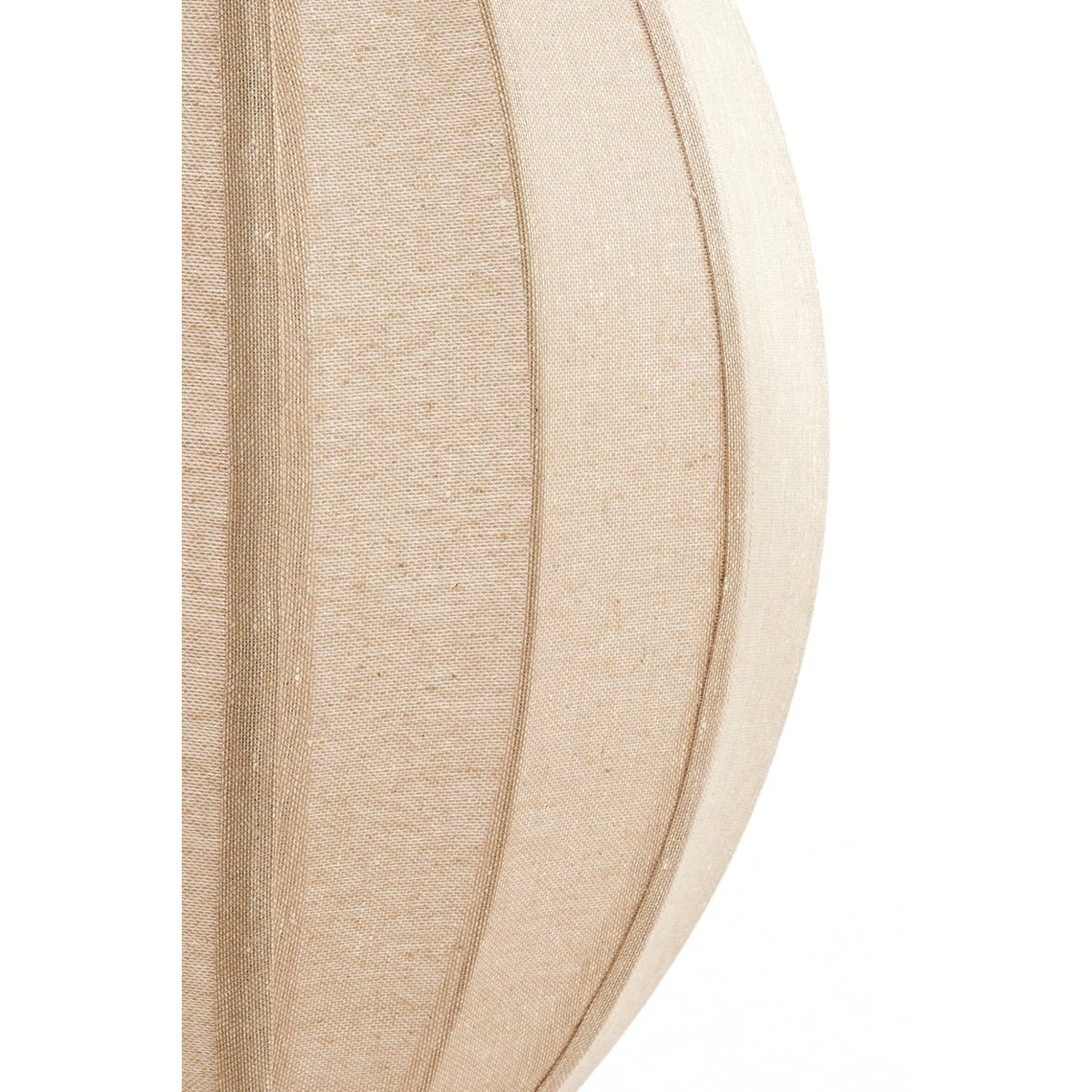 Lampe Suspendue Textiles MILATOS naturel, LIGHT & LIVING 
