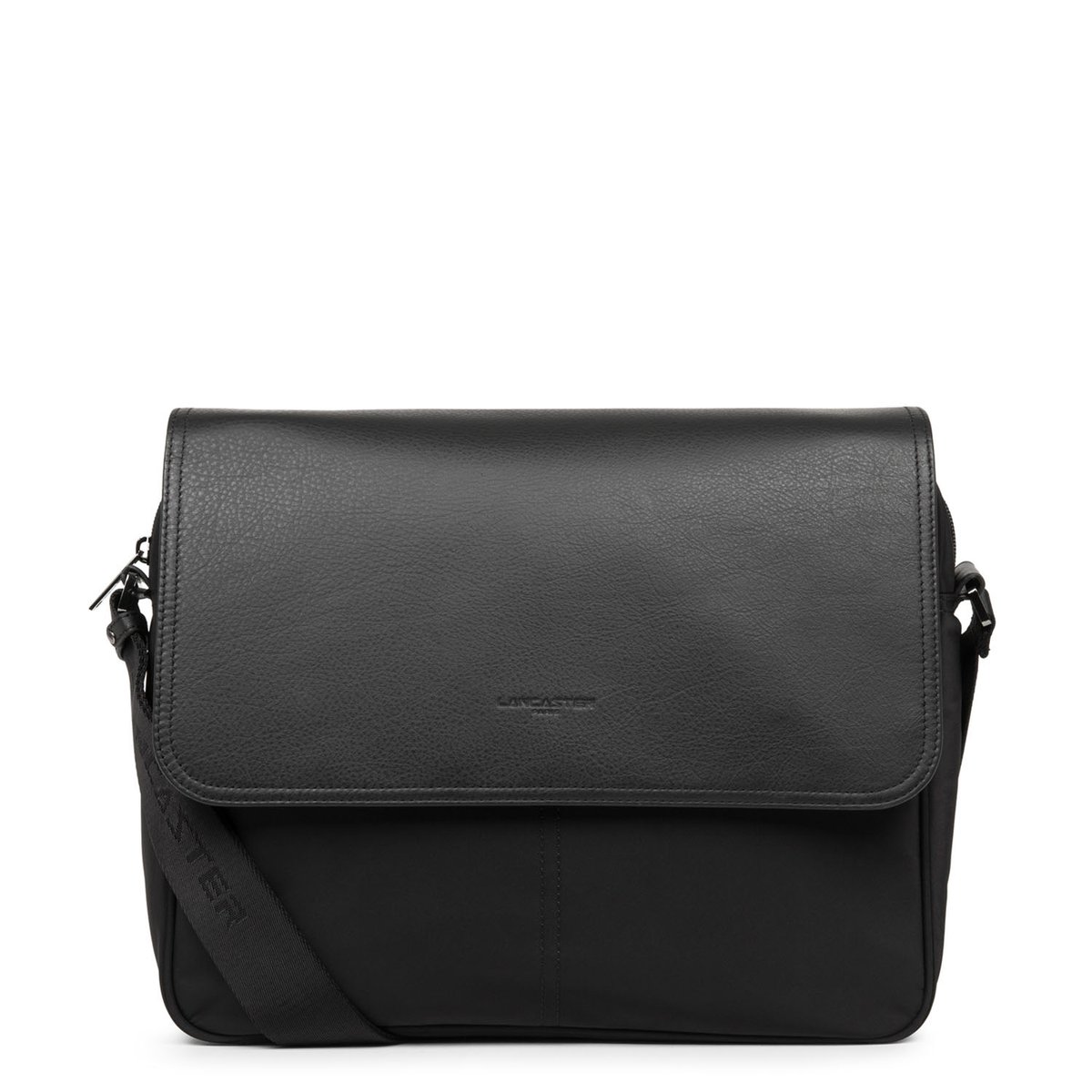 Sac messenger BASIC SPORT MEN'S noir, LANCASTER