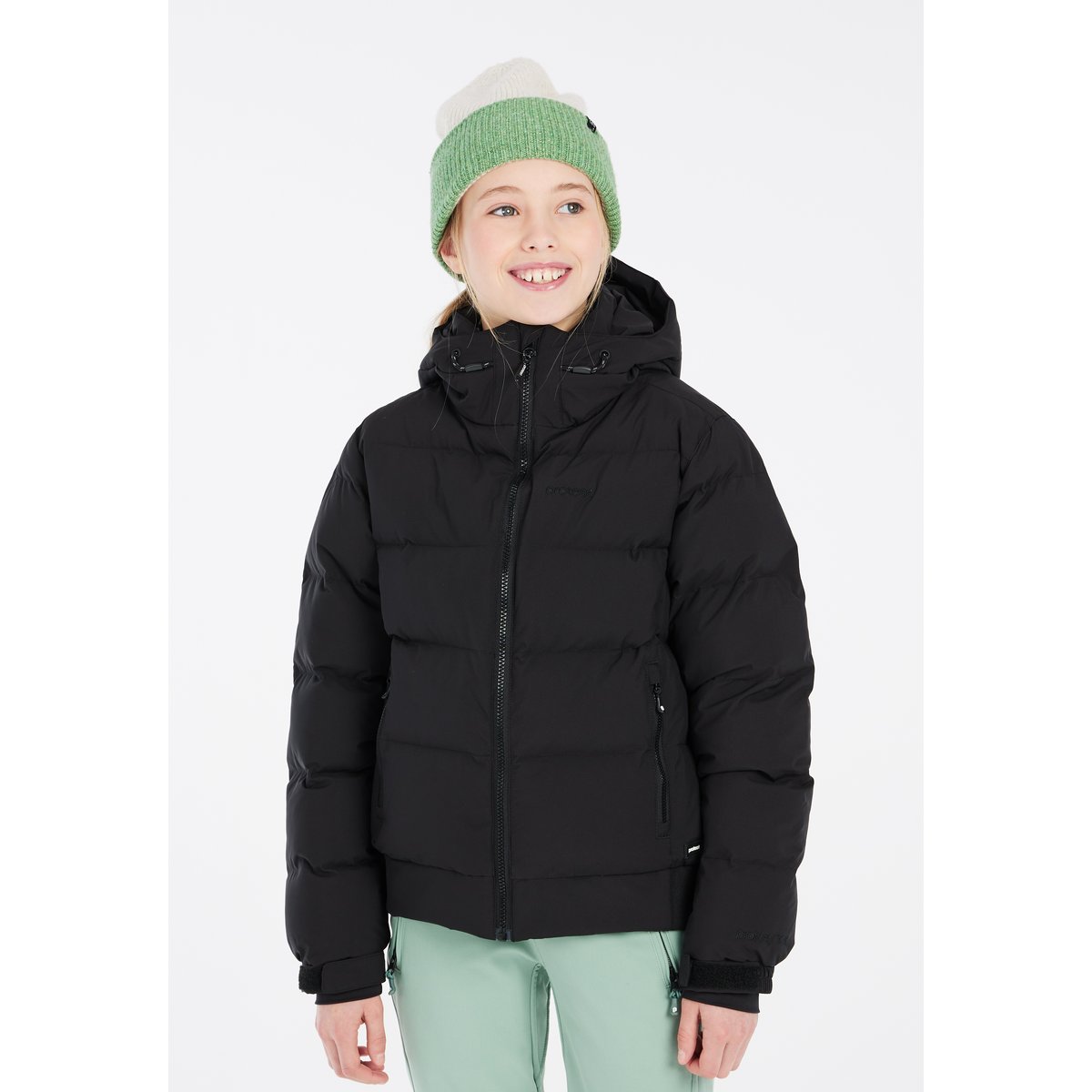 Veste de ski et de snowboard PRTELINY JR true black, PROTEST