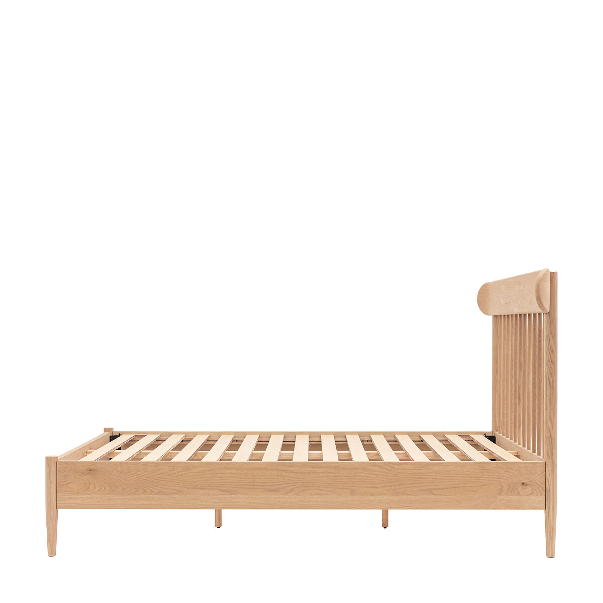 Hale Mid-Century Oak Spindle Bed oak, ÉDITÉ