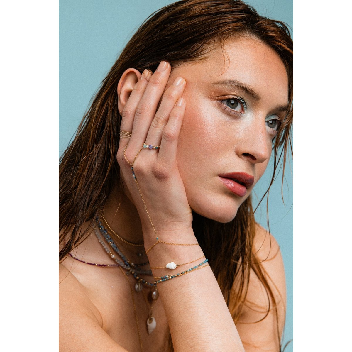 Bracelet Queen - Apatite apatite, YAY PARIS