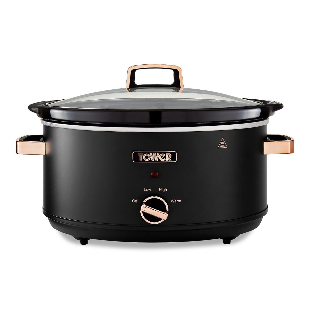 Cavaletto 6.5L Slow Cooker - T16043 black, TOWER
