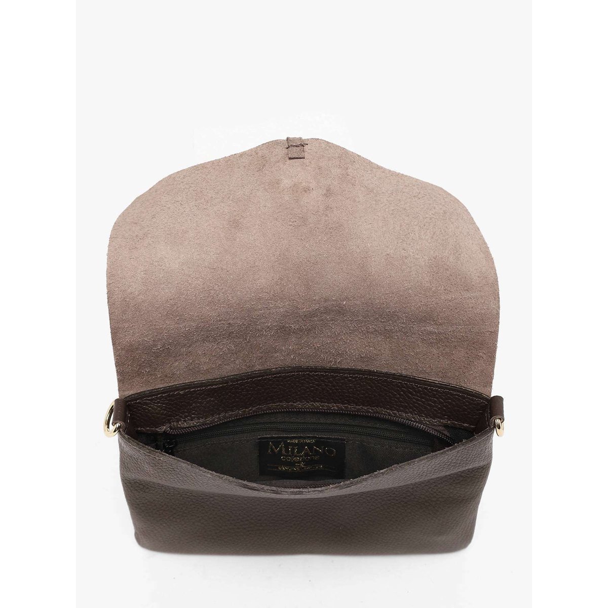 Sac bandoulière Caviar cuir testa moro, MILANO