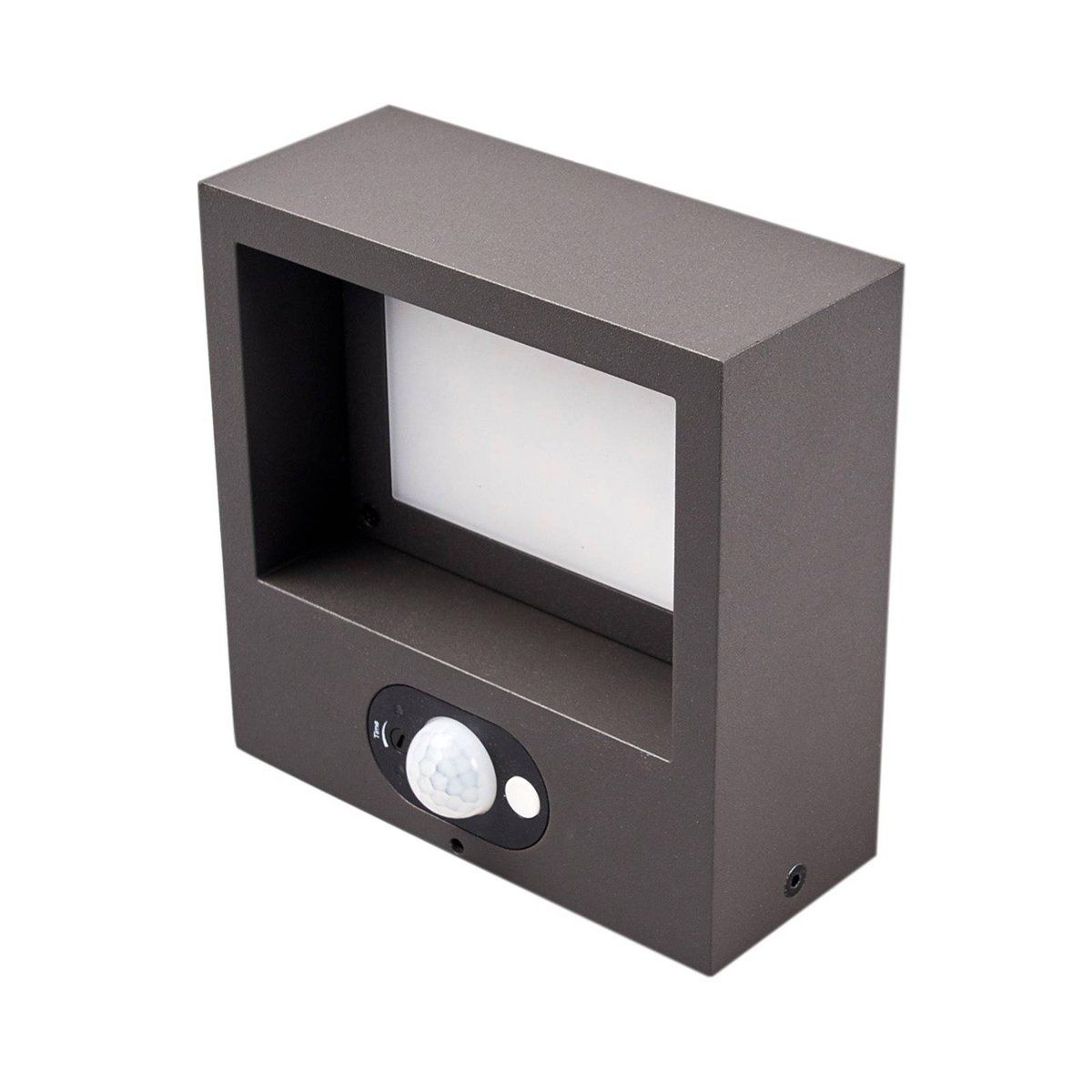 Lampe solaire extérieure en aluminiumLED gris graphite, blanc, LUCANDE