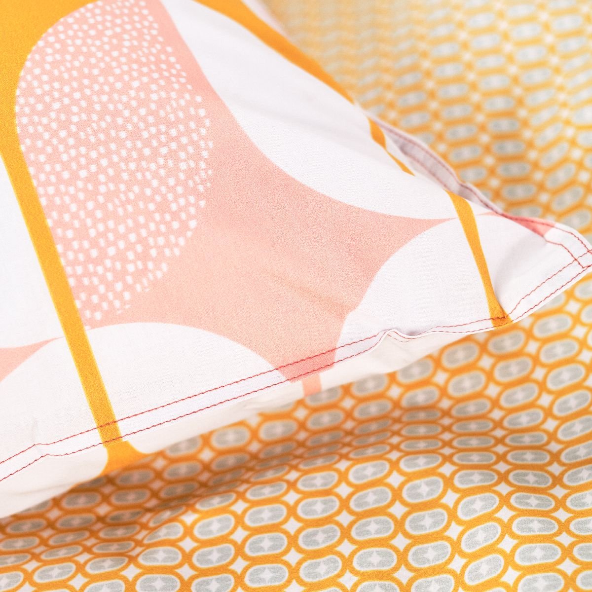 Parure de lit SUNSHINE LAURIE jaune, TODAY